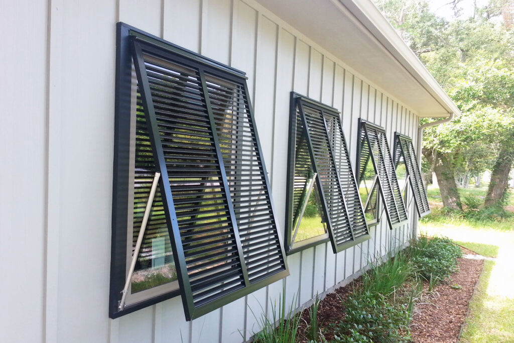 shutter installation