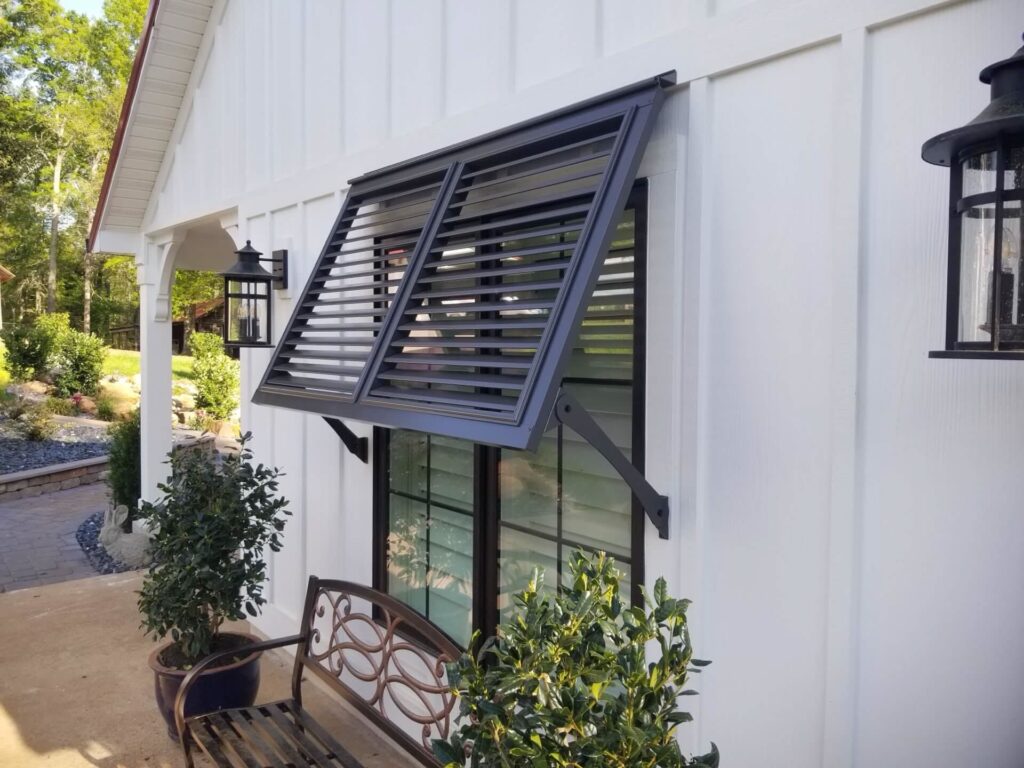 shutter installation